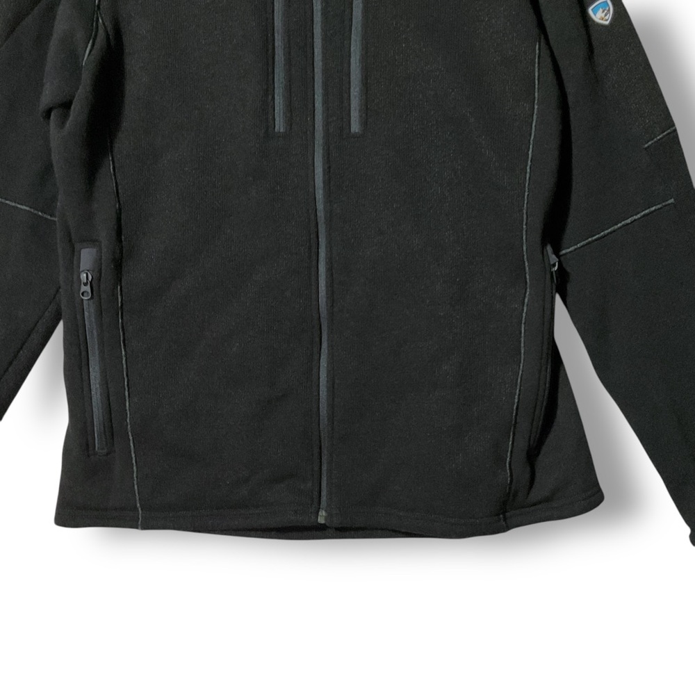 KUHL Interceptr Full Zip Fleece Jacket XL Black Outdoor Performance - Picture 5 of 13